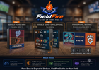 FieldFire product family concept showing Mini, double-sided, and three-panel display configurations.