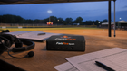 FieldFire Spark controller on a protected community-baseball tournament operations desk.